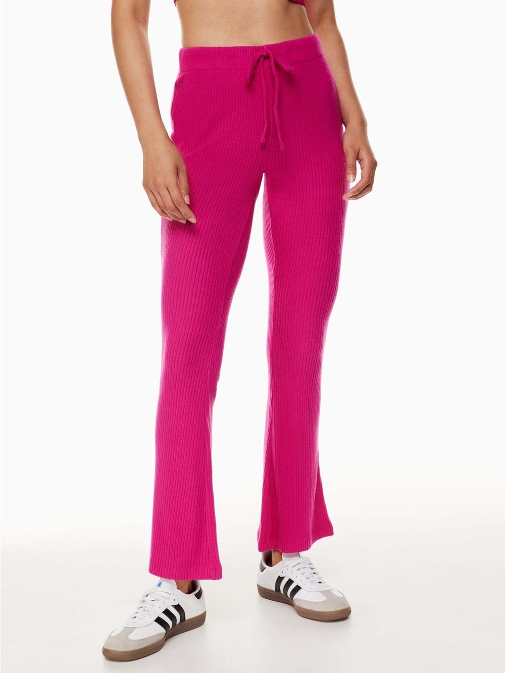 Aritzia The Group by Babaton Time Pant - Granita Pink High-waisted Kick-flares